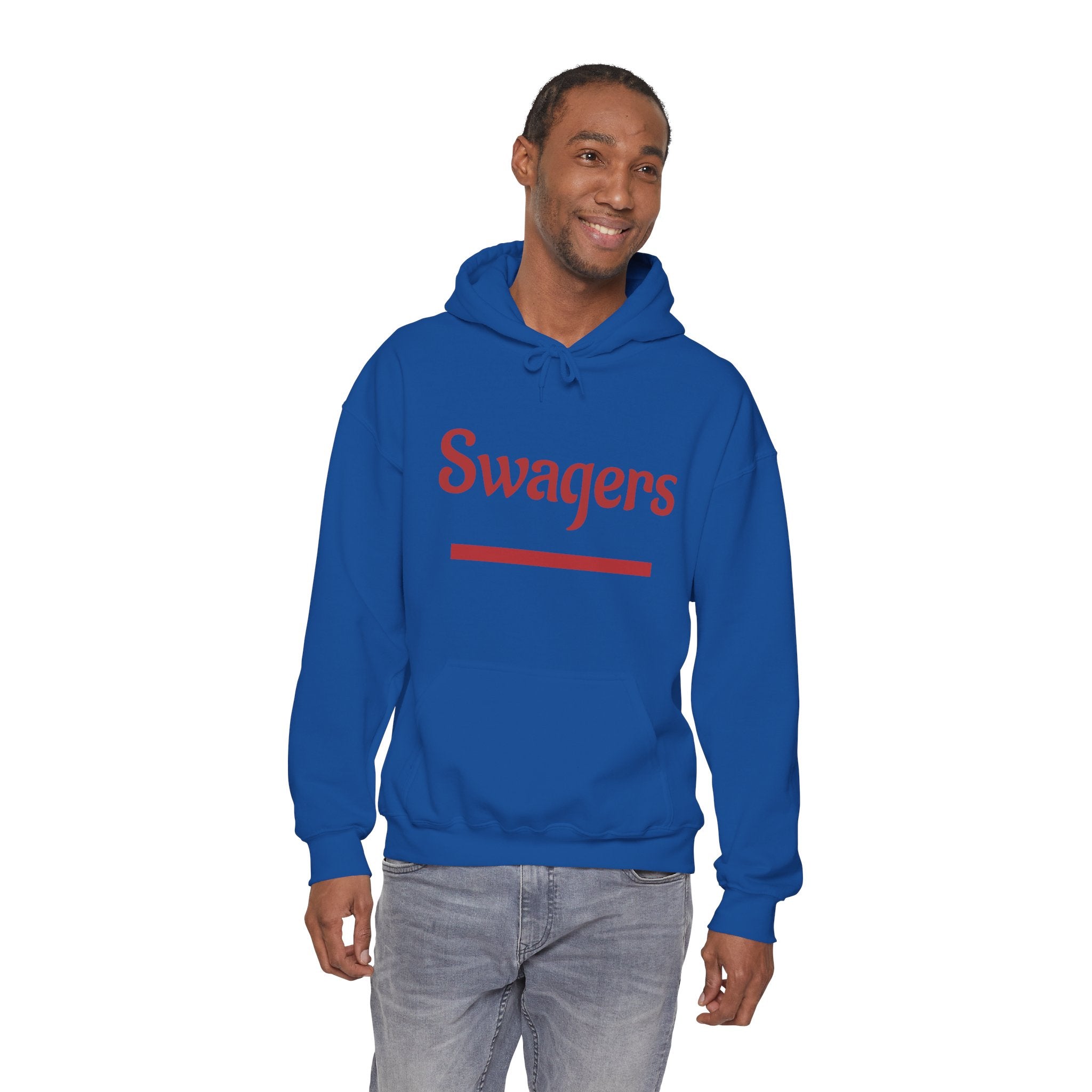 Swagers Hoodie – Minimal Vintage Script Pullover
