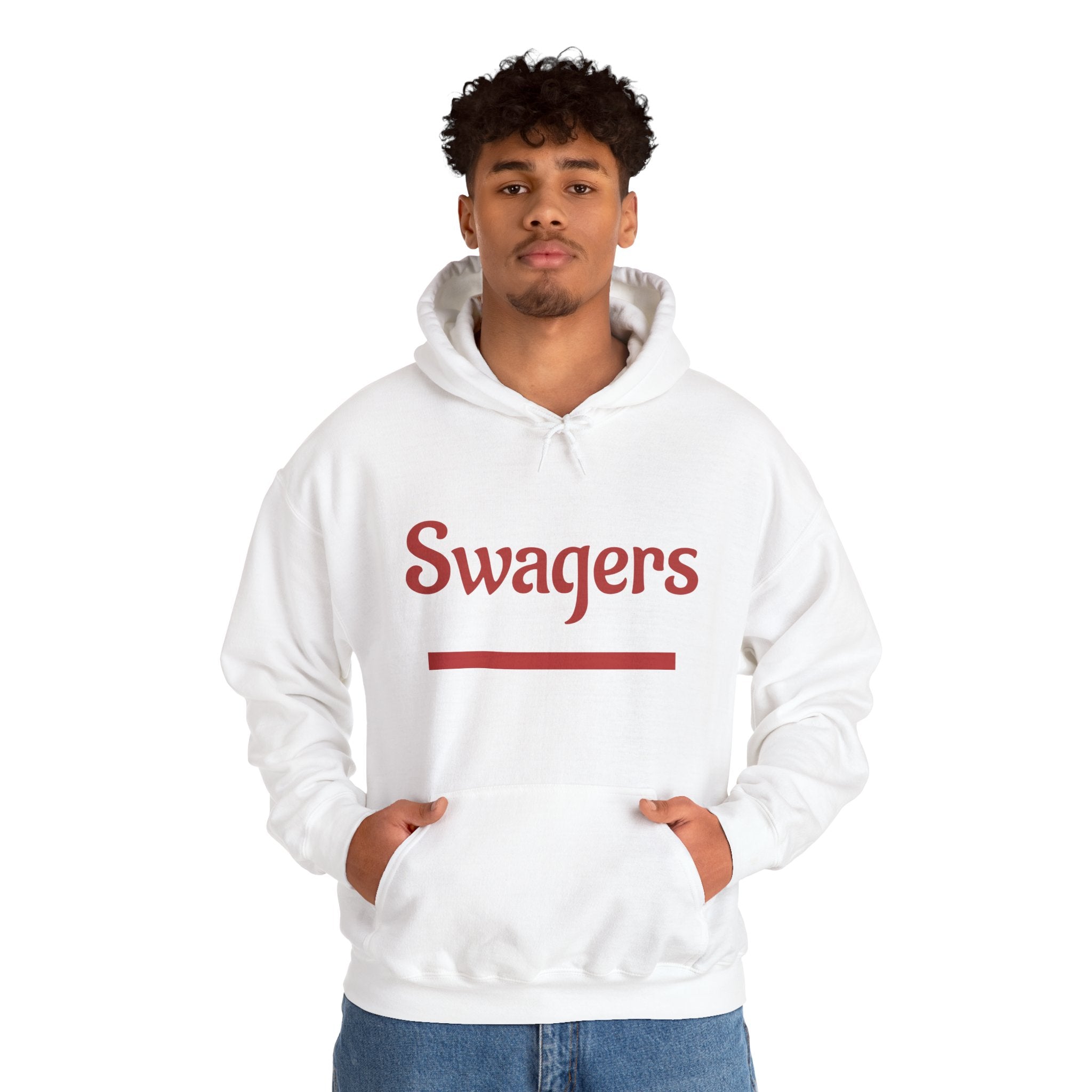 Swagers Hoodie – Minimal Vintage Script Pullover
