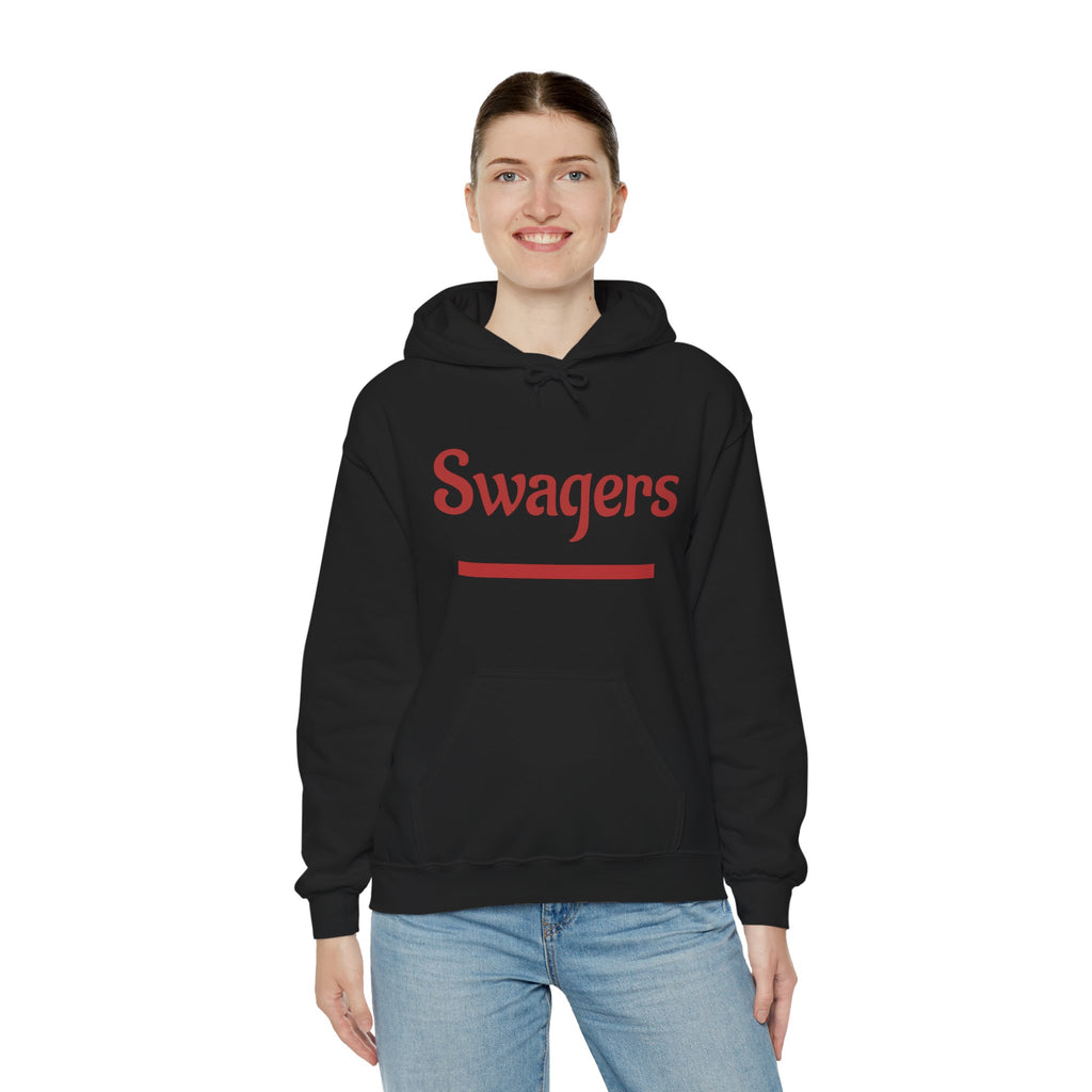 Swagers Hoodie – Minimal Vintage Script Pullover