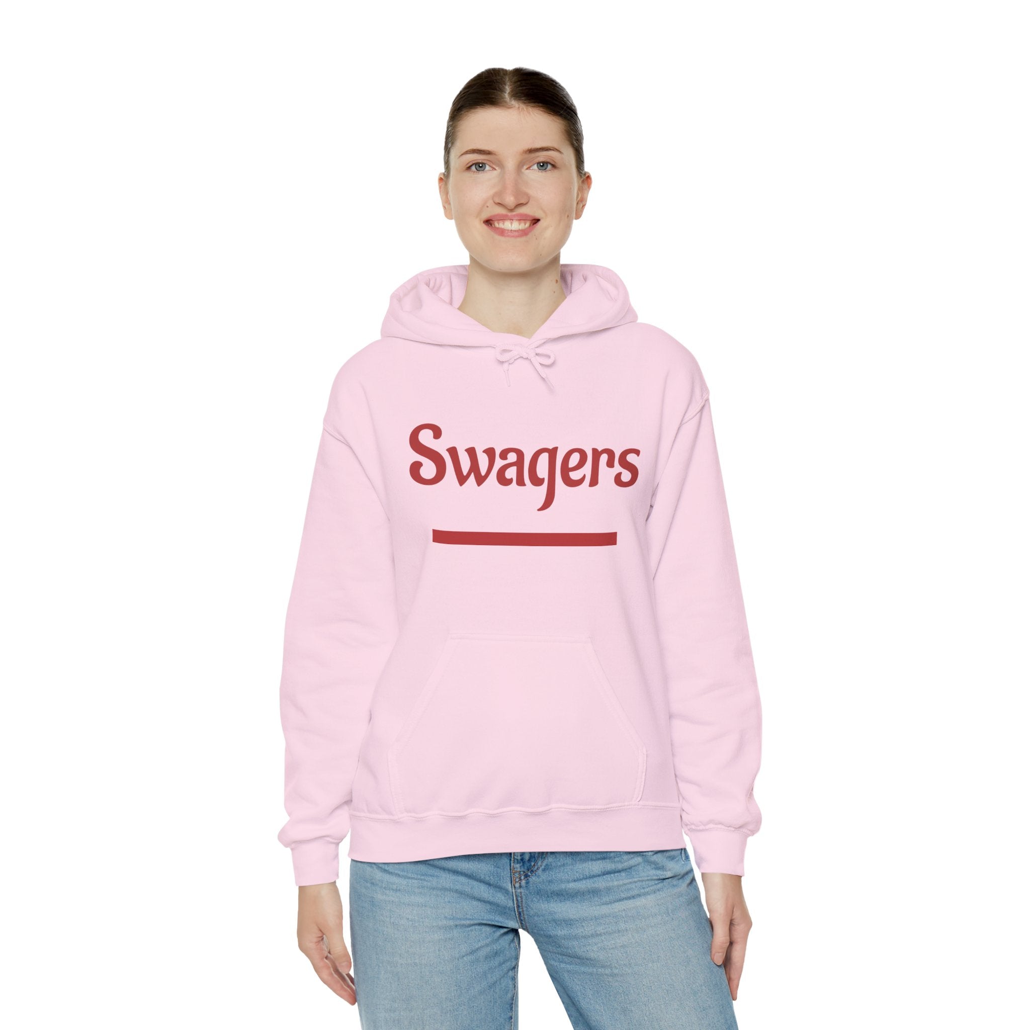 Swagers Hoodie – Minimal Vintage Script Pullover