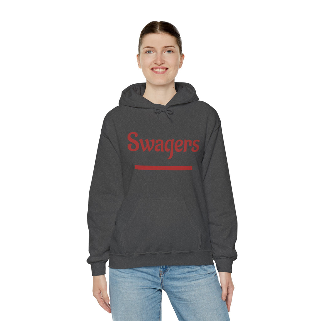 Swagers Hoodie – Minimal Vintage Script Pullover