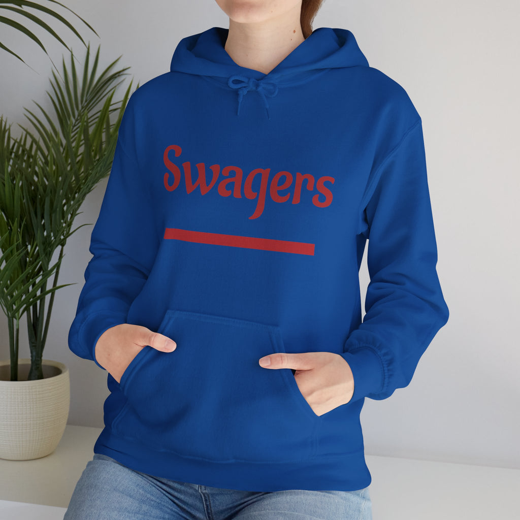Swagers Hoodie – Minimal Vintage Script Pullover