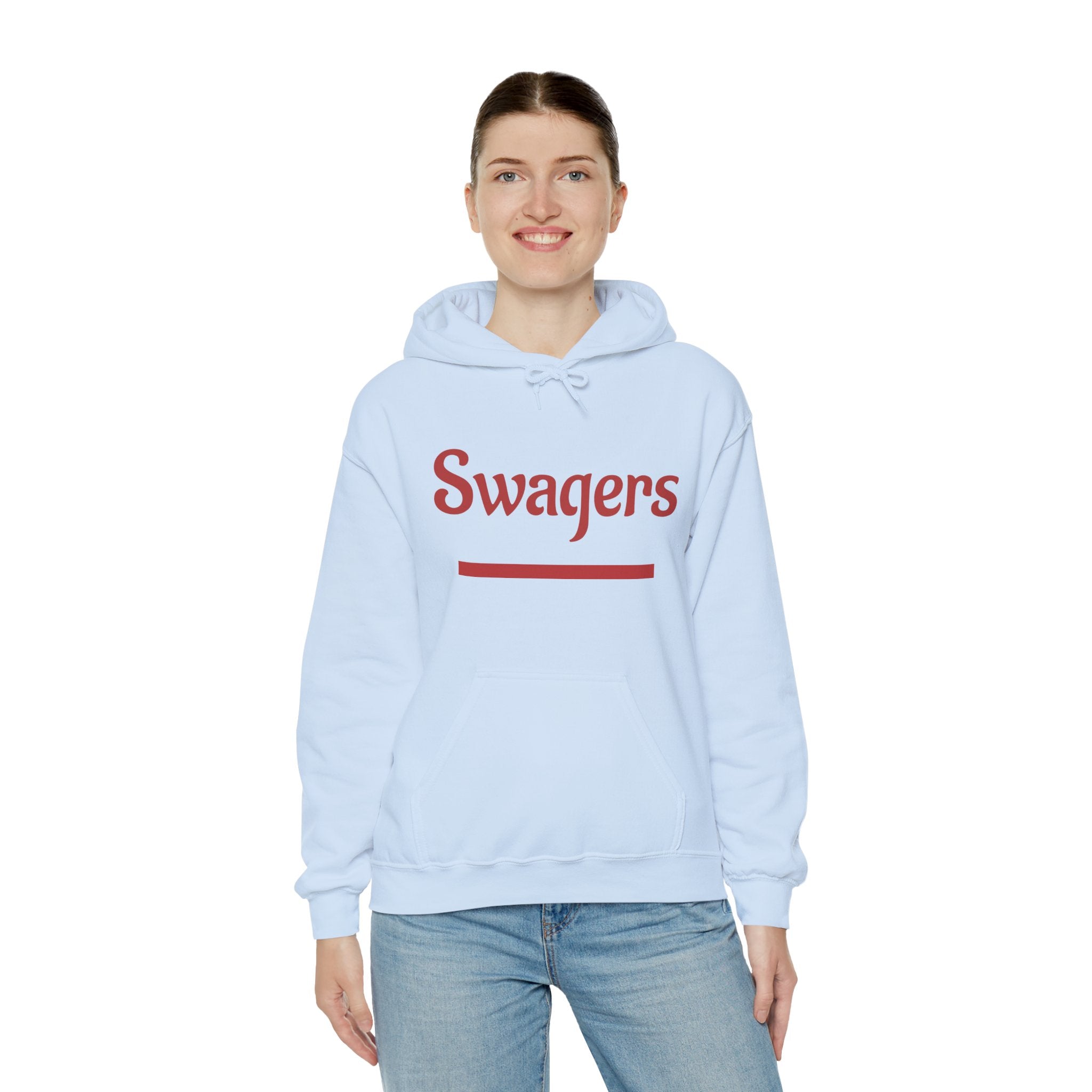 Swagers Hoodie – Minimal Vintage Script Pullover
