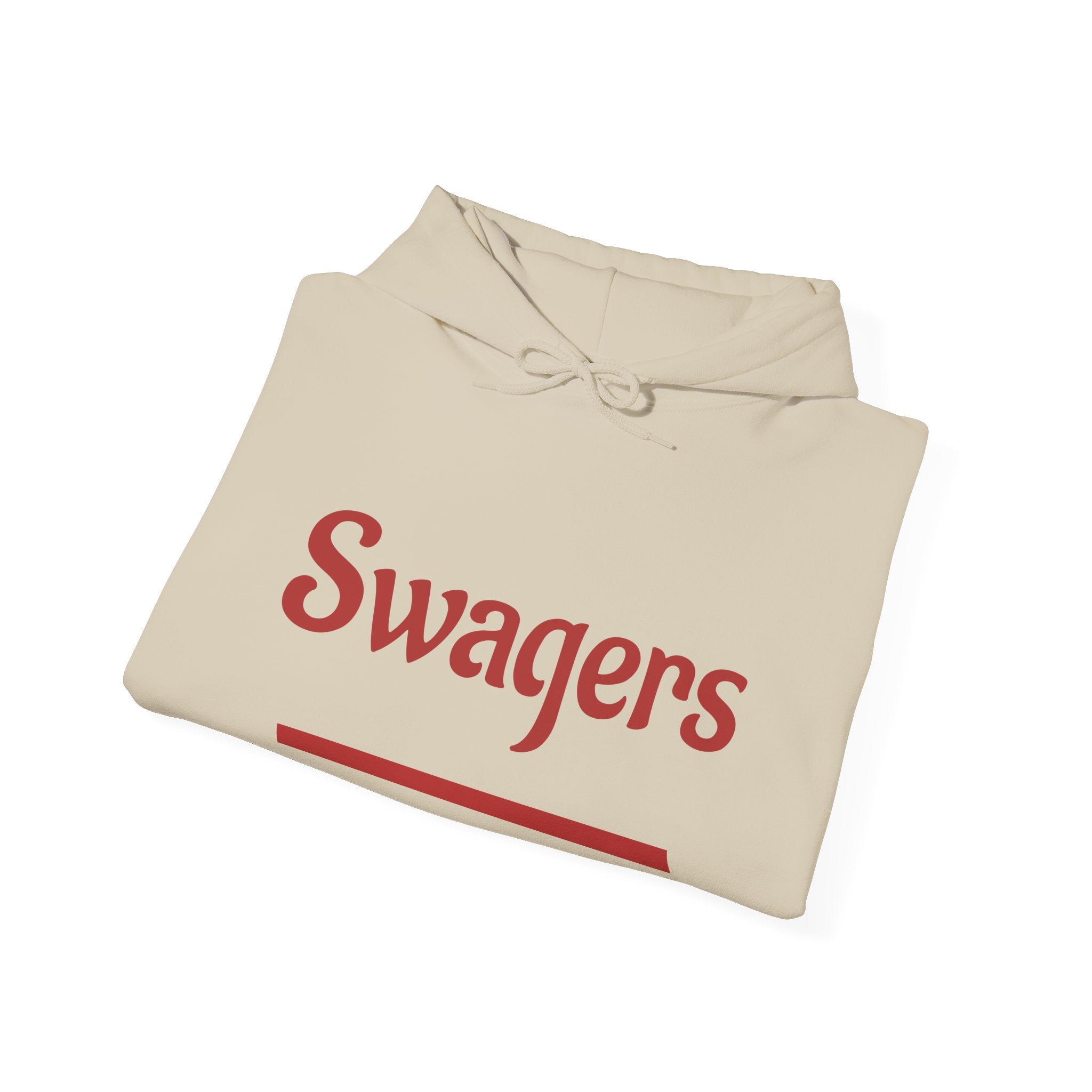 Swagers Hoodie – Minimal Vintage Script Pullover