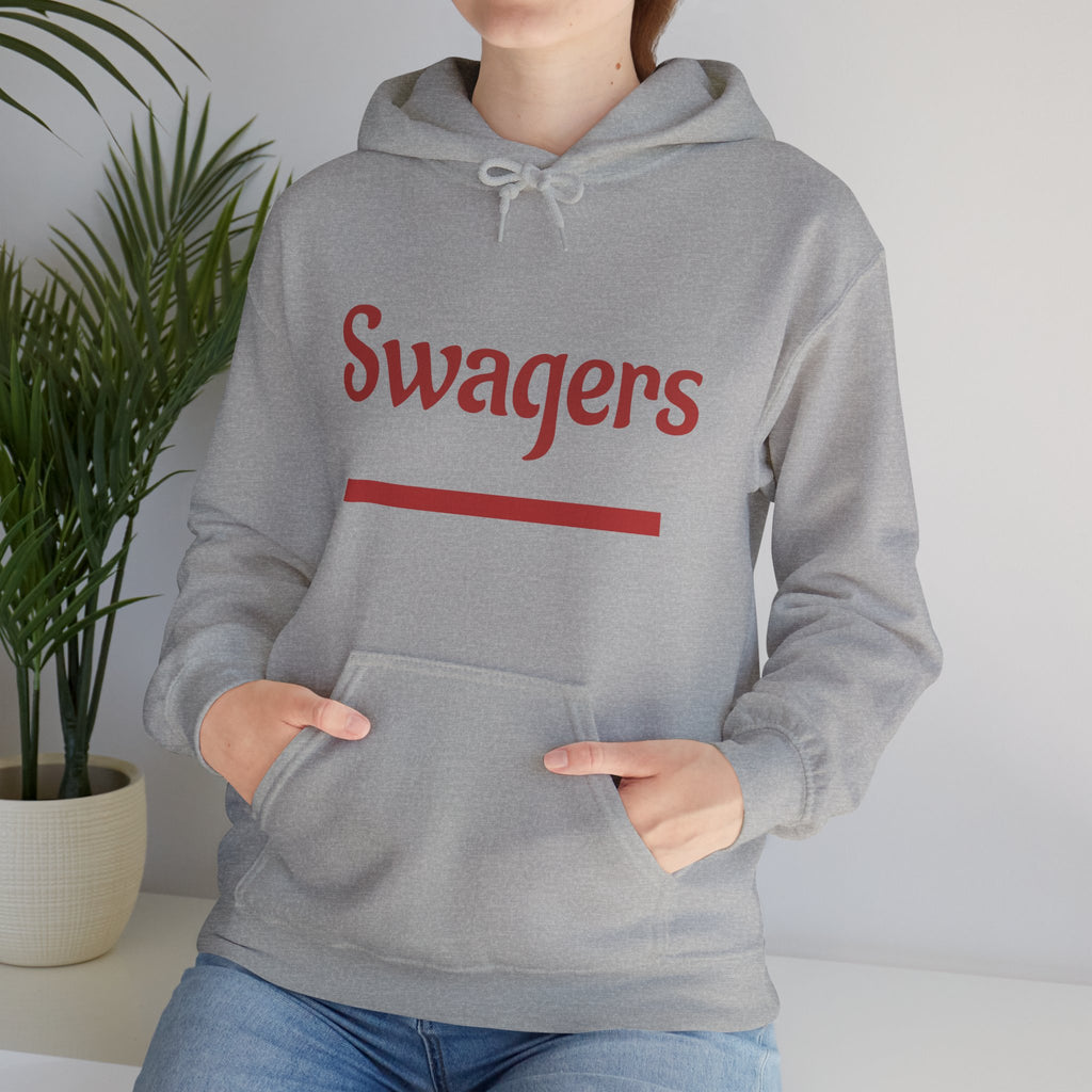 Swagers Hoodie – Minimal Vintage Script Pullover