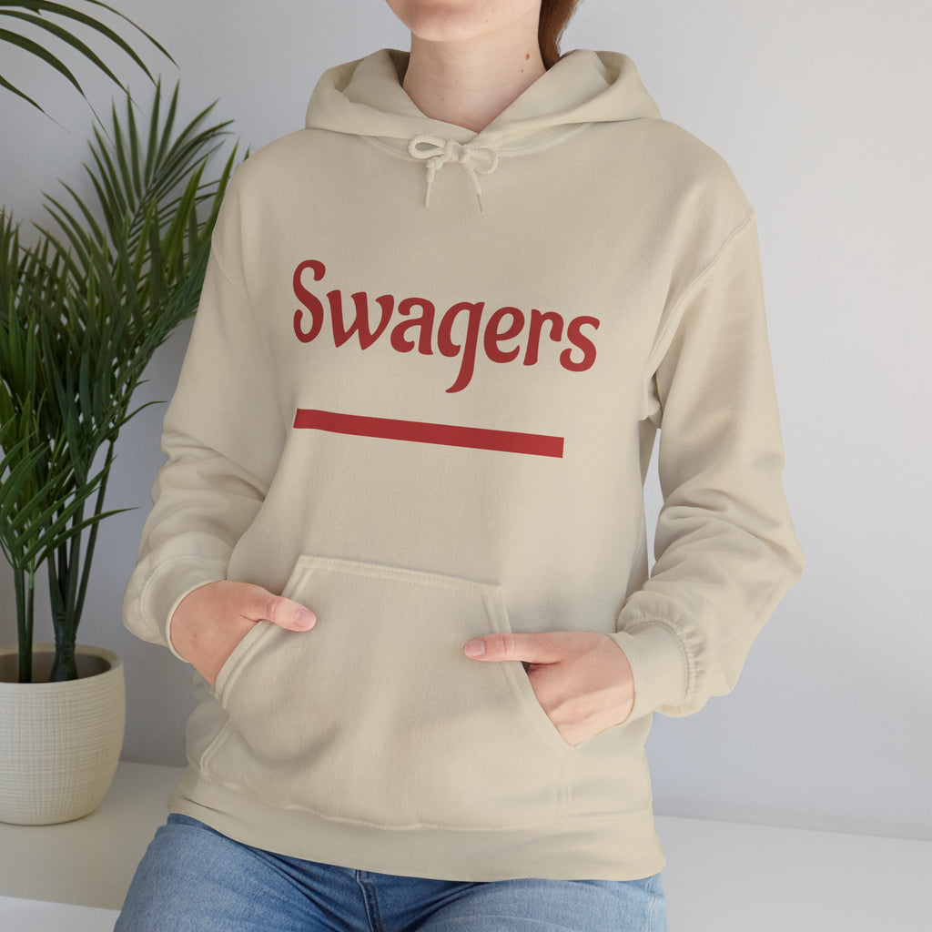 Swagers Hoodie – Minimal Vintage Script Pullover