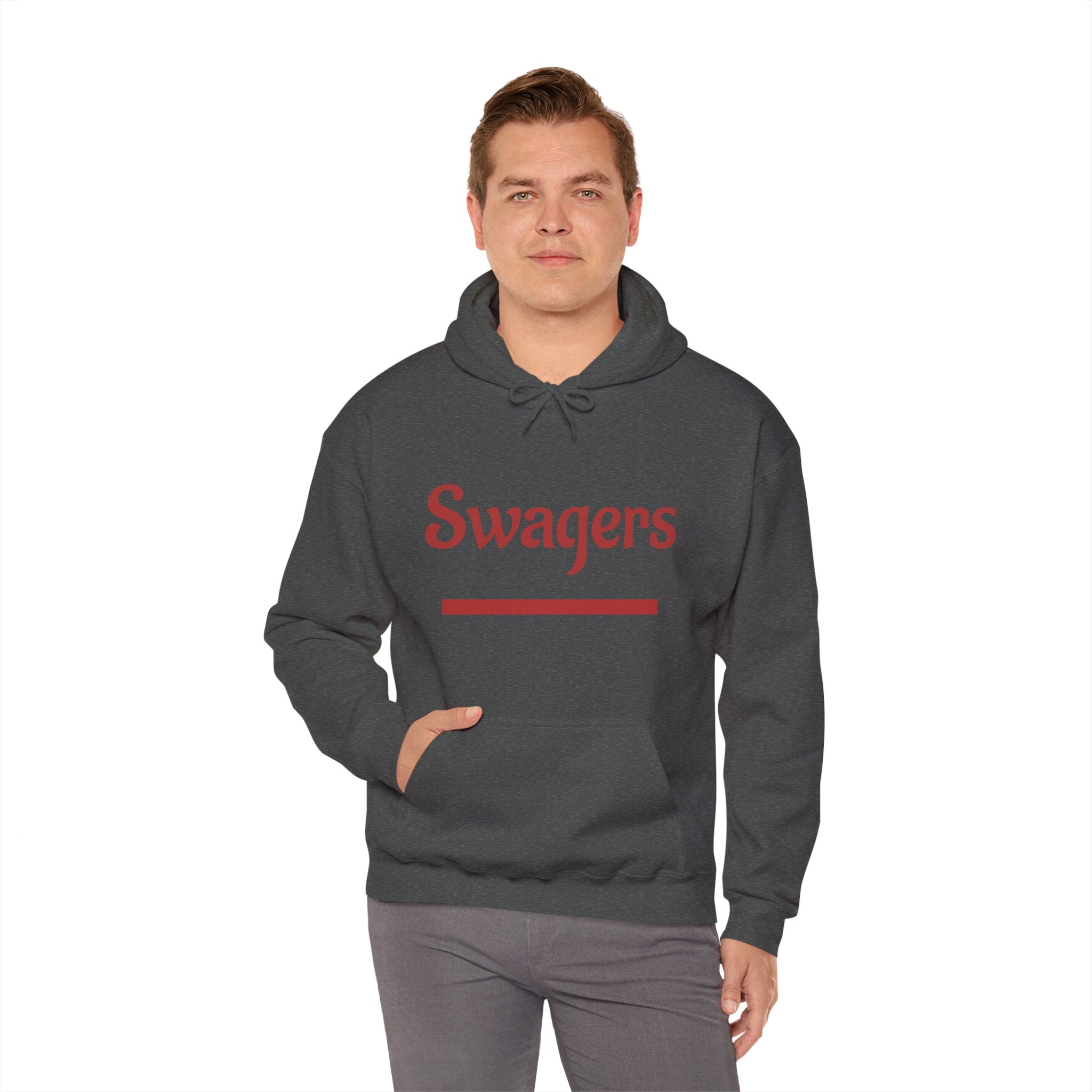 Swagers Hoodie – Minimal Vintage Script Pullover