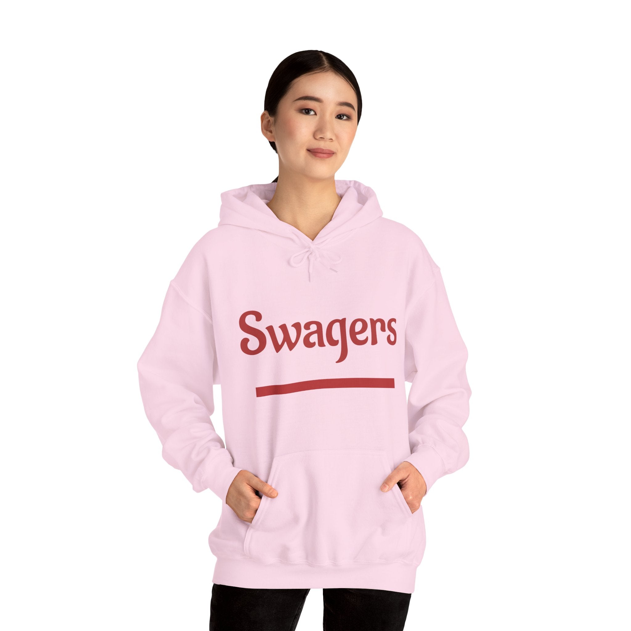 Swagers Hoodie – Minimal Vintage Script Pullover