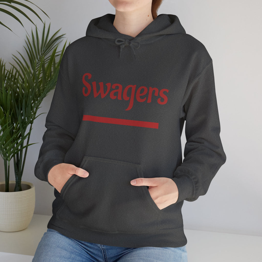 Swagers Hoodie – Minimal Vintage Script Pullover