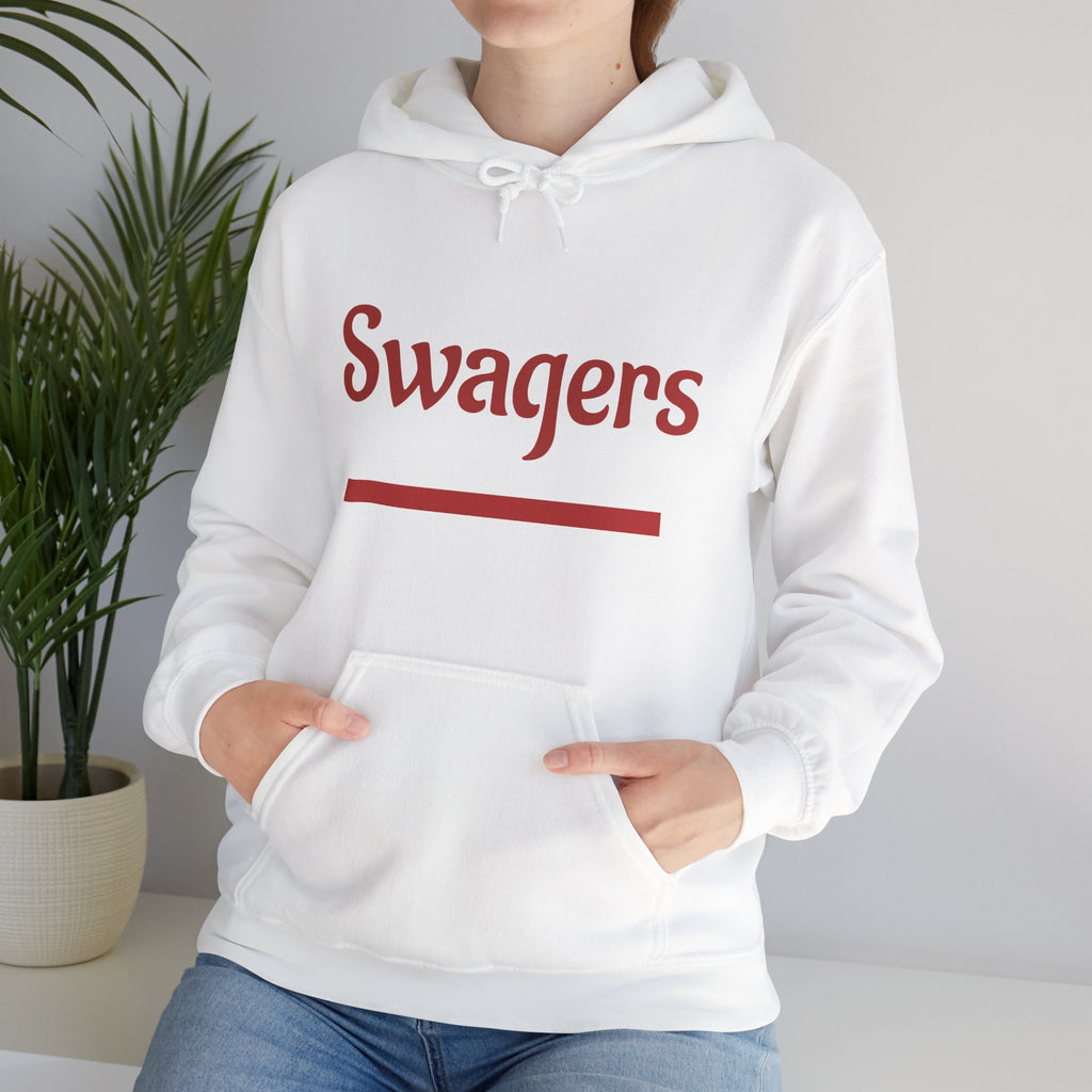 Swagers Hoodie – Minimal Vintage Script Pullover