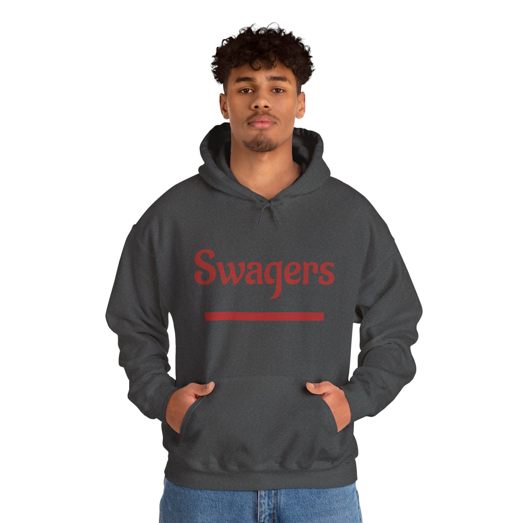 Swagers Hoodie – Minimal Vintage Script Pullover