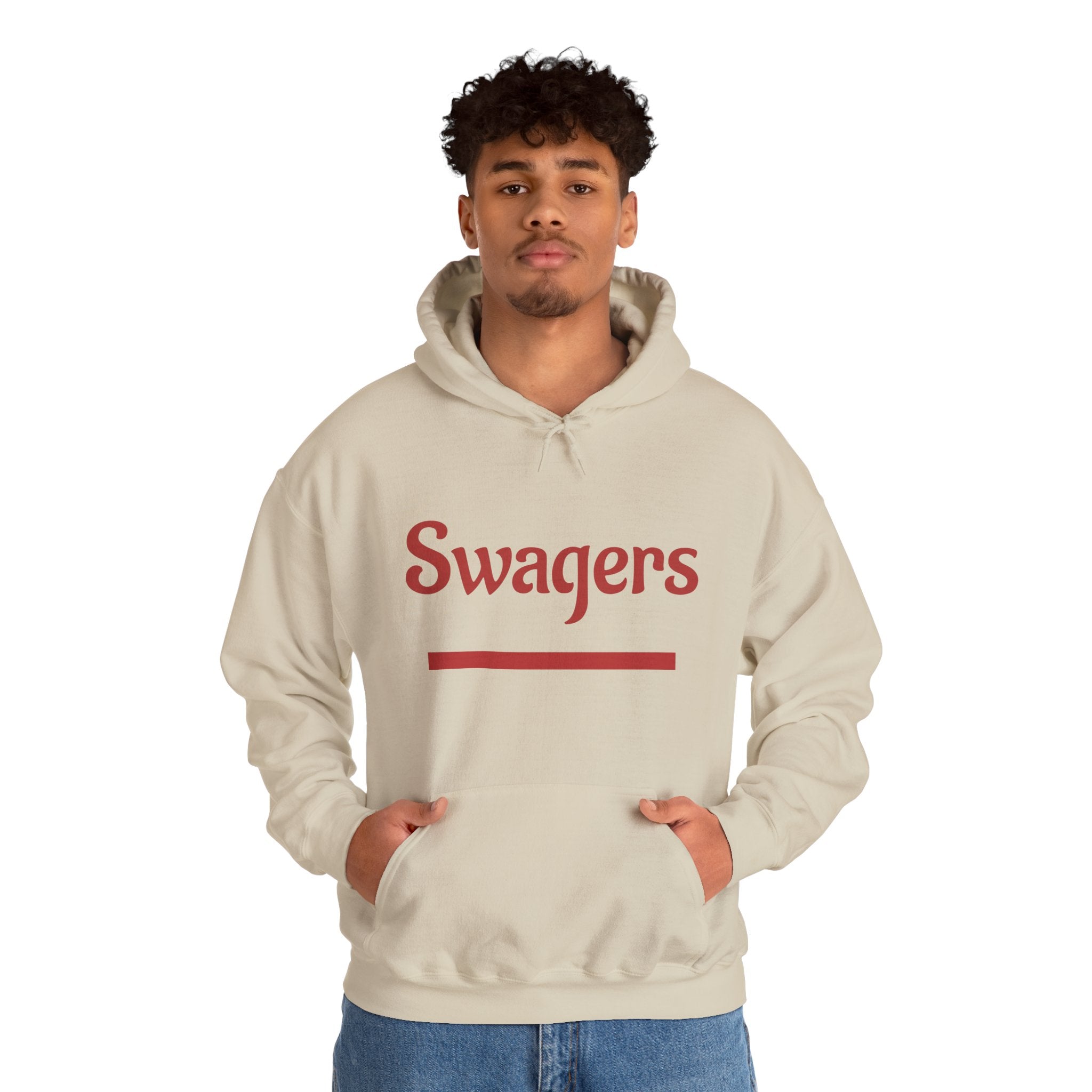 Swagers Hoodie – Minimal Vintage Script Pullover