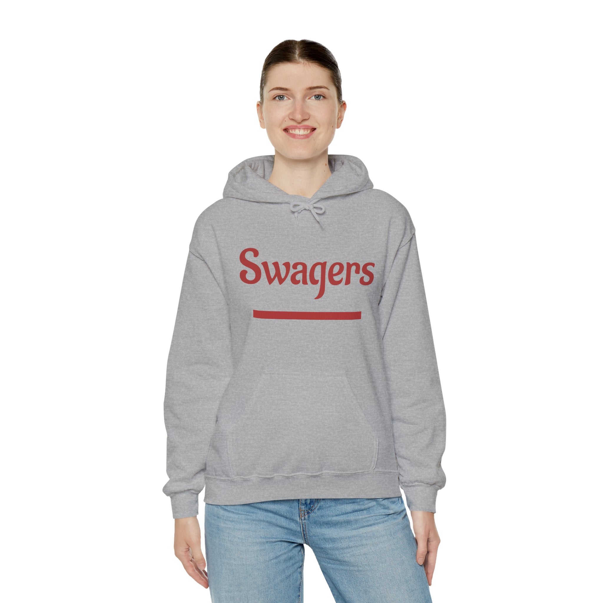 Swagers Hoodie – Minimal Vintage Script Pullover