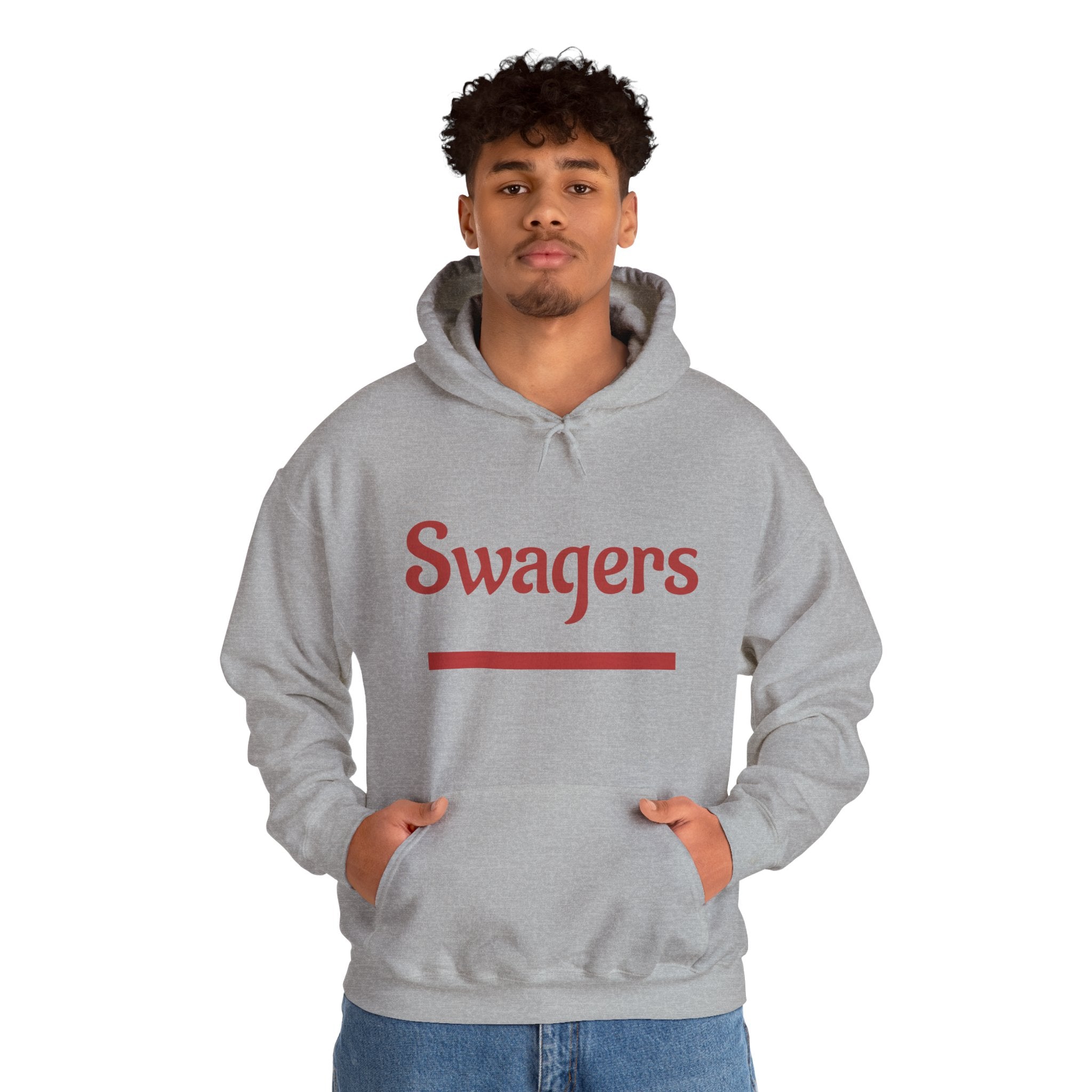 Swagers Hoodie – Minimal Vintage Script Pullover