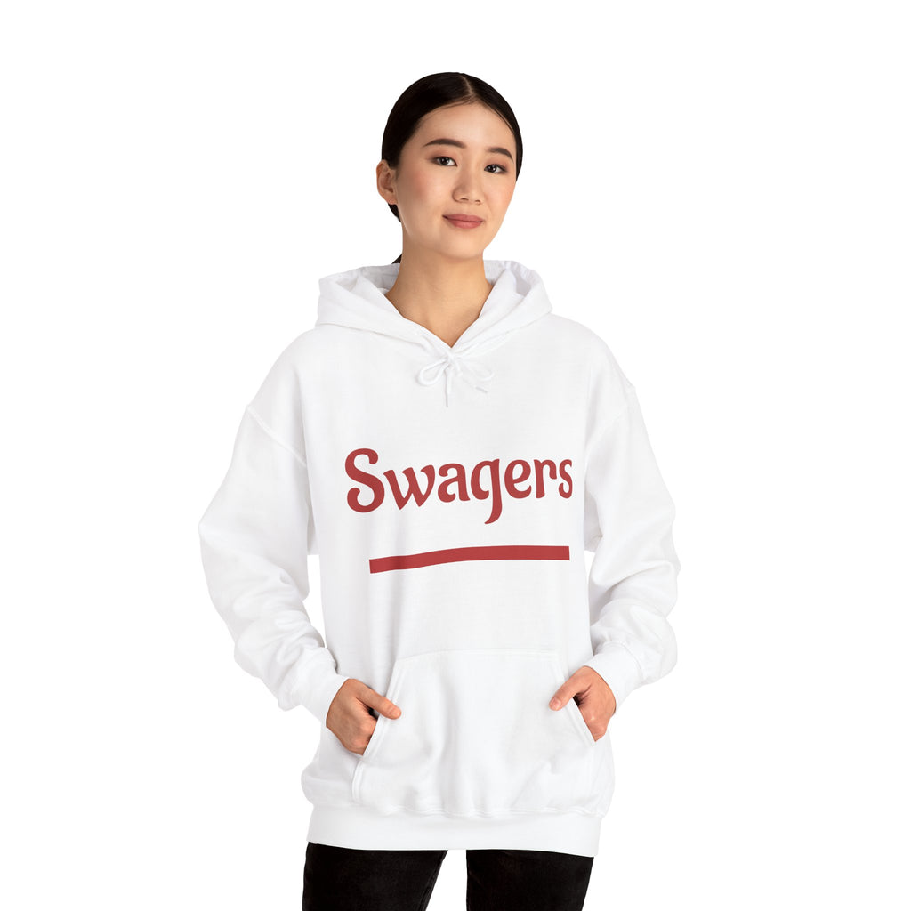 Swagers Hoodie – Minimal Vintage Script Pullover