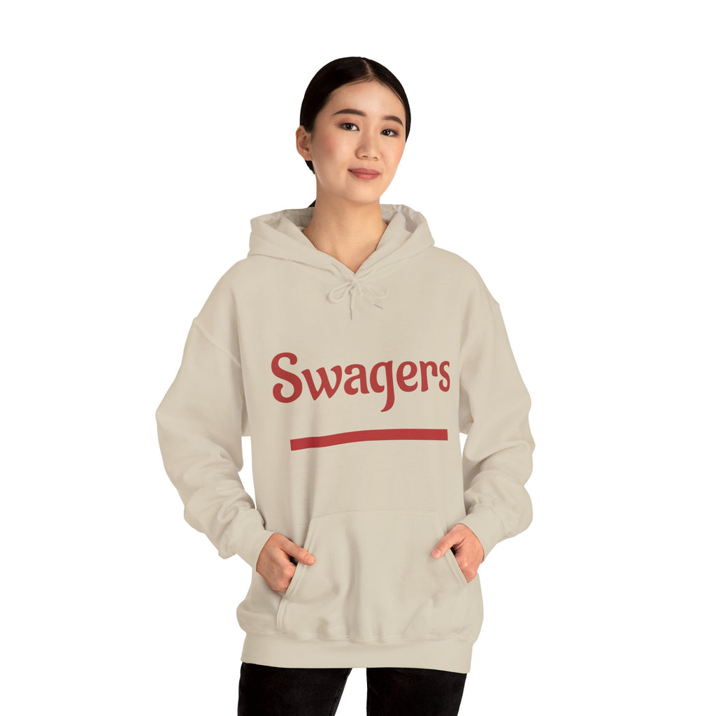 Swagers Hoodie – Minimal Vintage Script Pullover