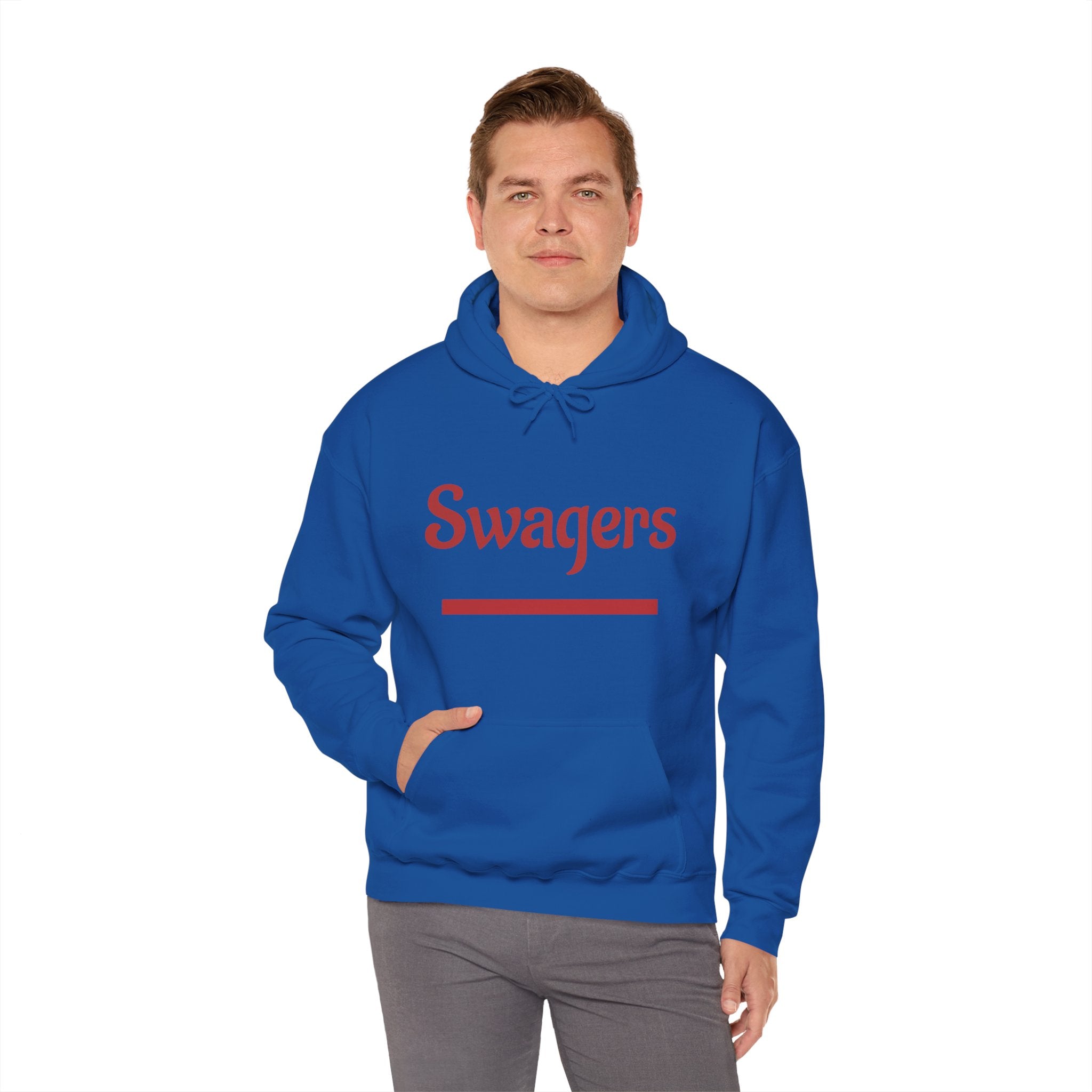Swagers Hoodie – Minimal Vintage Script Pullover