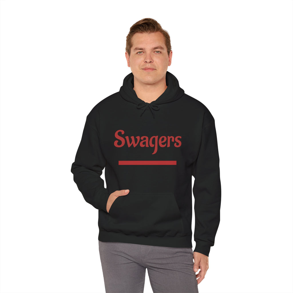 Swagers Hoodie – Minimal Vintage Script Pullover