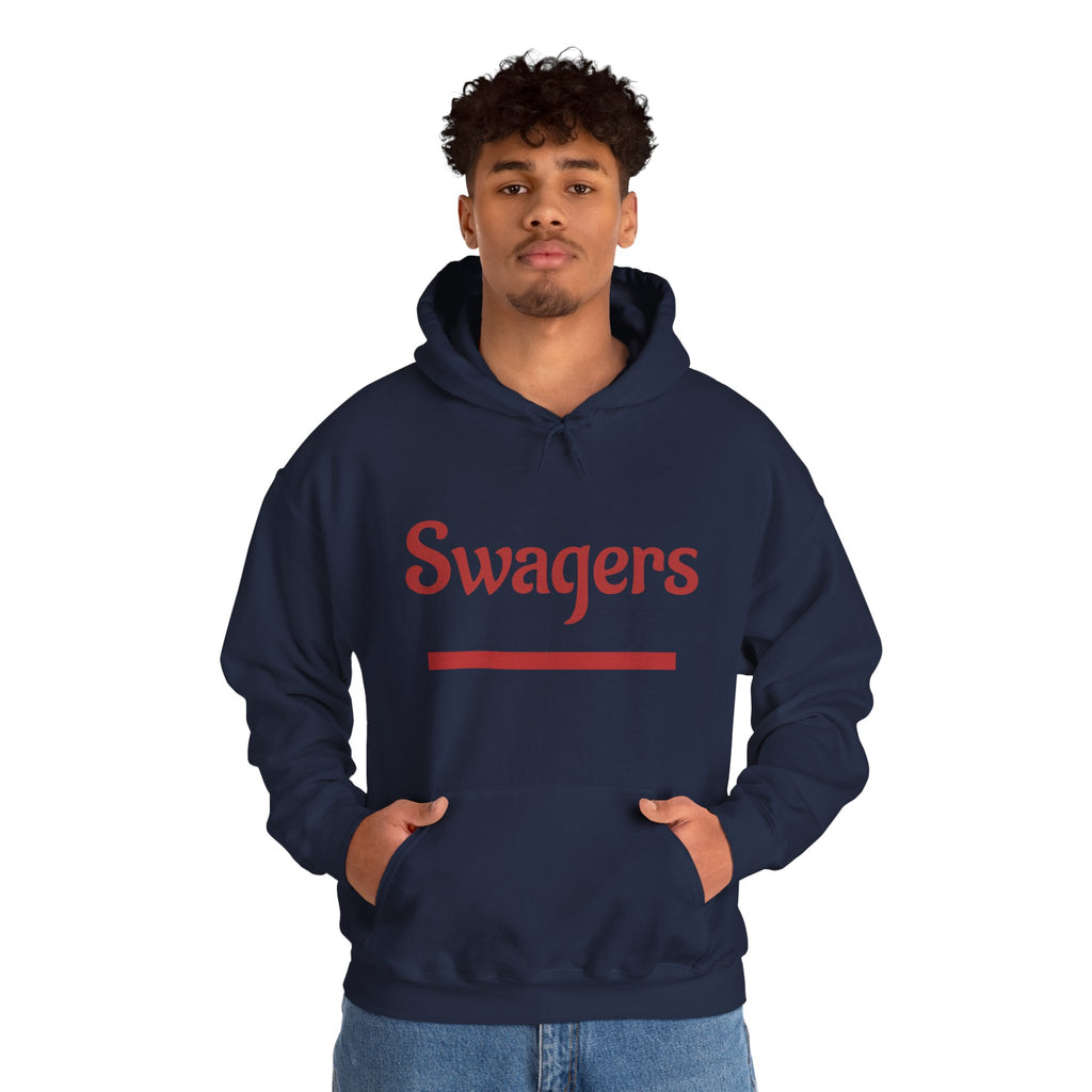 Swagers Hoodie – Minimal Vintage Script Pullover