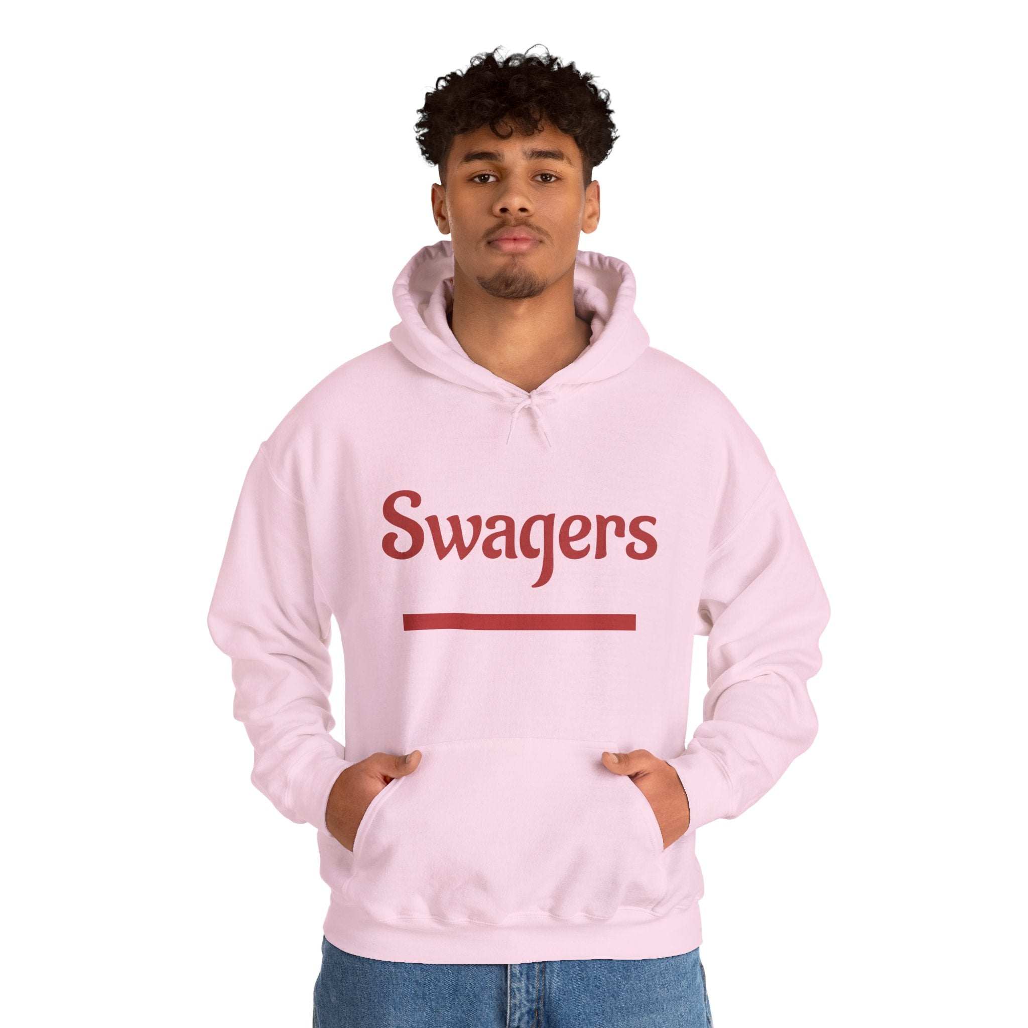 Swagers Hoodie – Minimal Vintage Script Pullover
