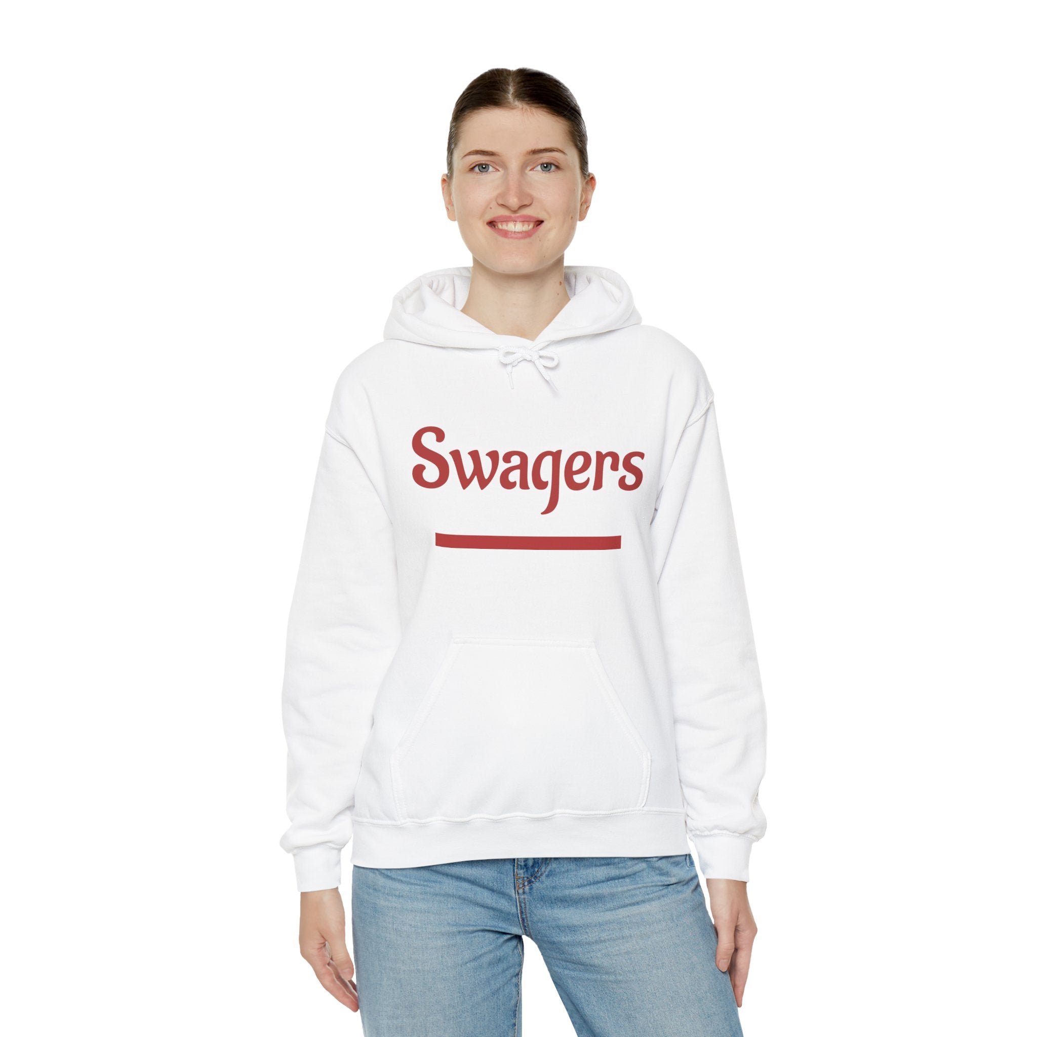 Swagers Hoodie – Minimal Vintage Script Pullover