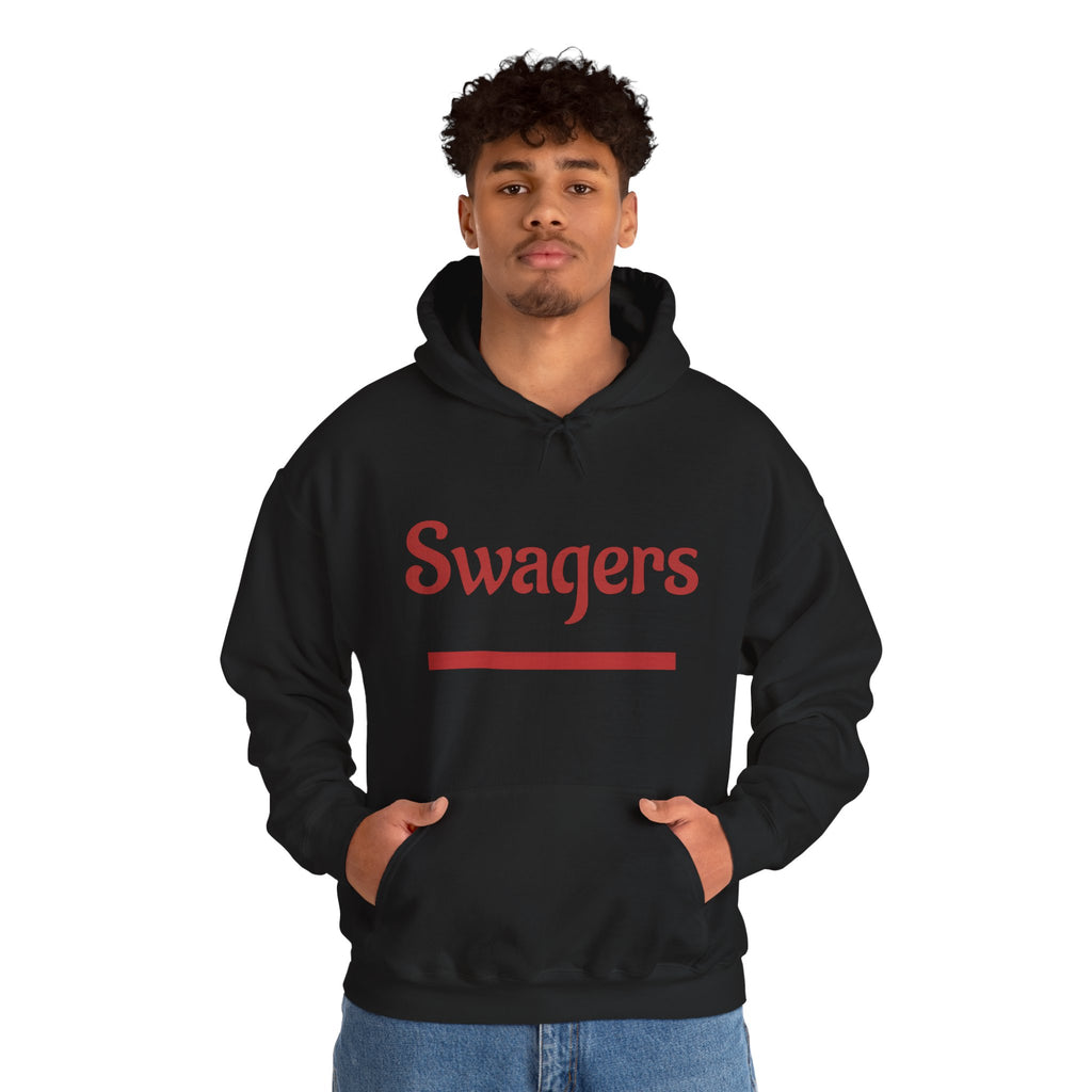 Swagers Hoodie – Minimal Vintage Script Pullover