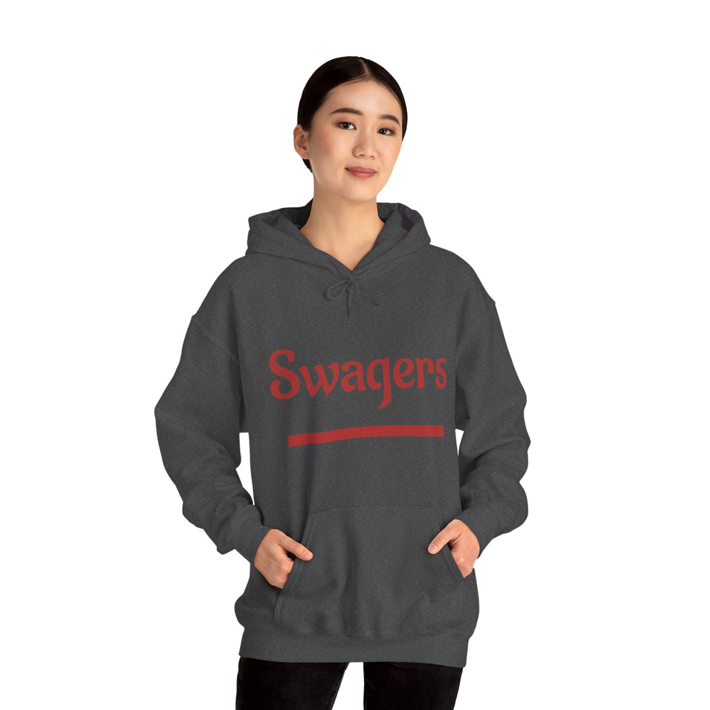 Swagers Hoodie – Minimal Vintage Script Pullover