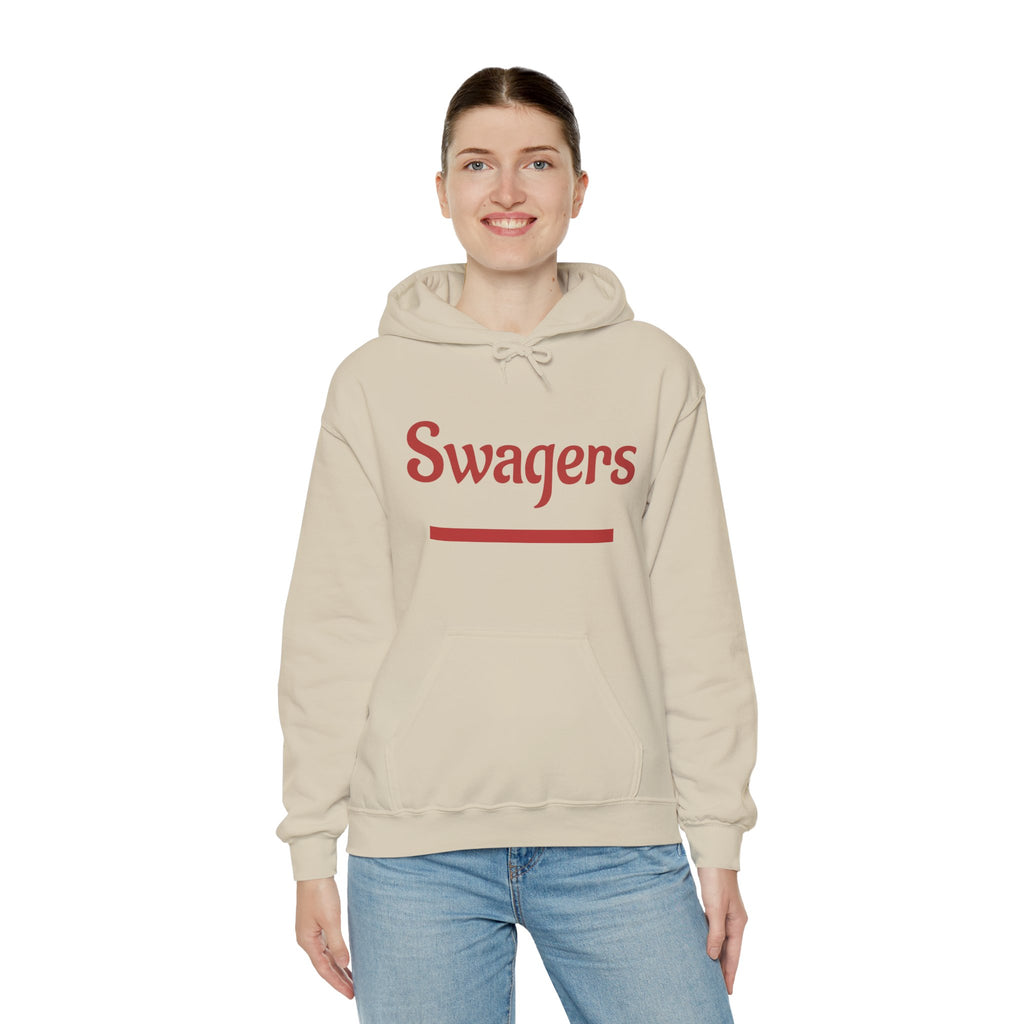 Swagers Hoodie – Minimal Vintage Script Pullover
