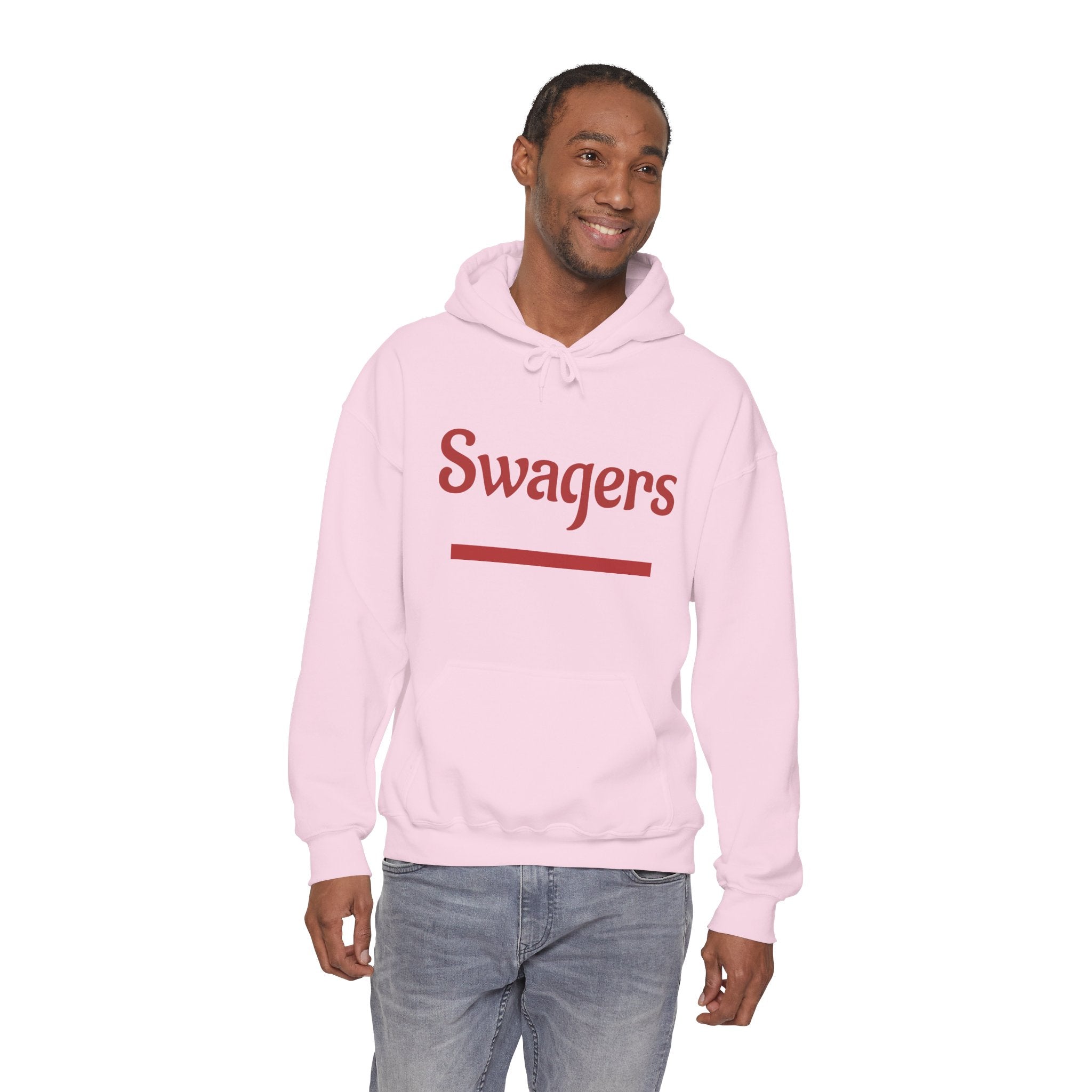 Swagers Hoodie – Minimal Vintage Script Pullover