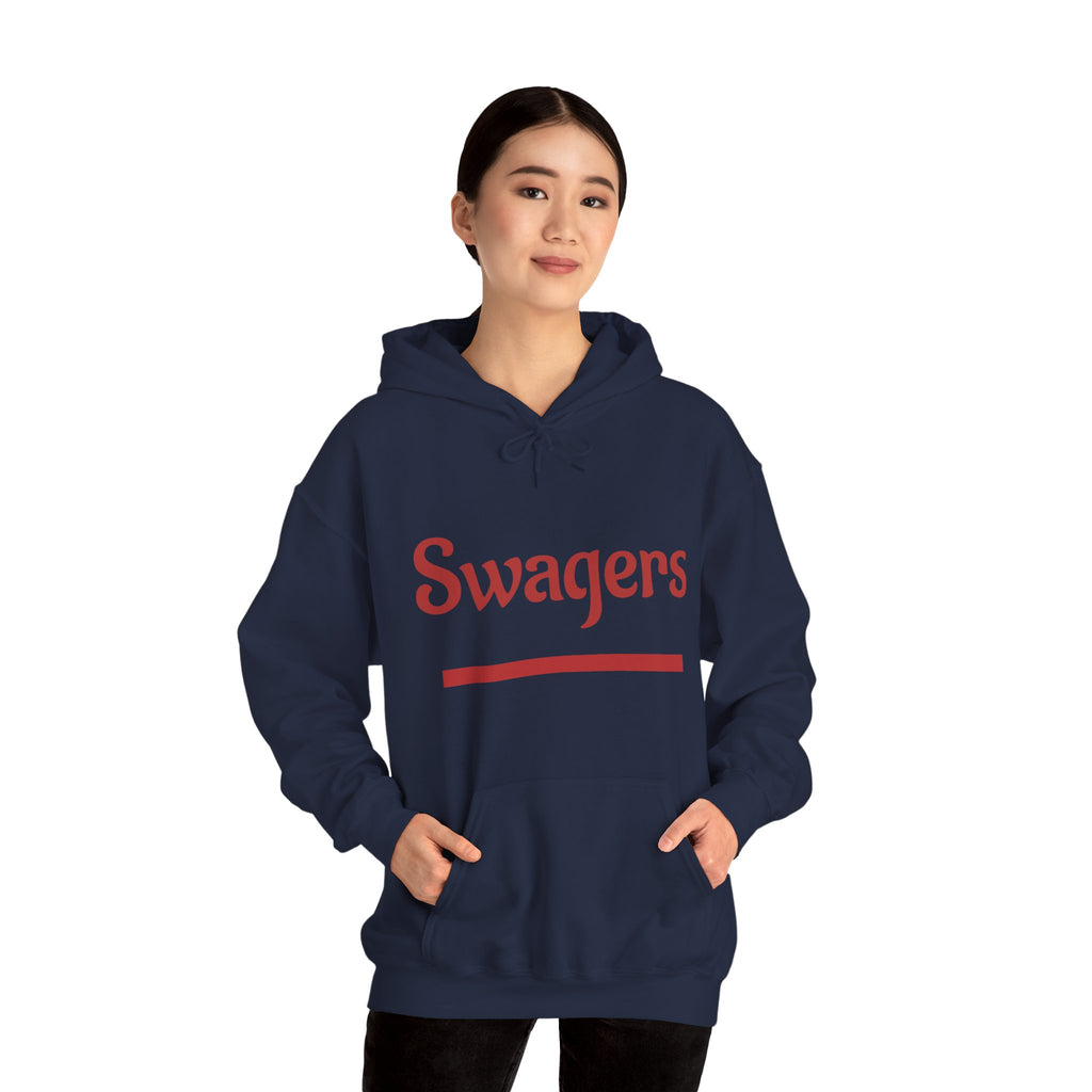 Swagers Hoodie – Minimal Vintage Script Pullover
