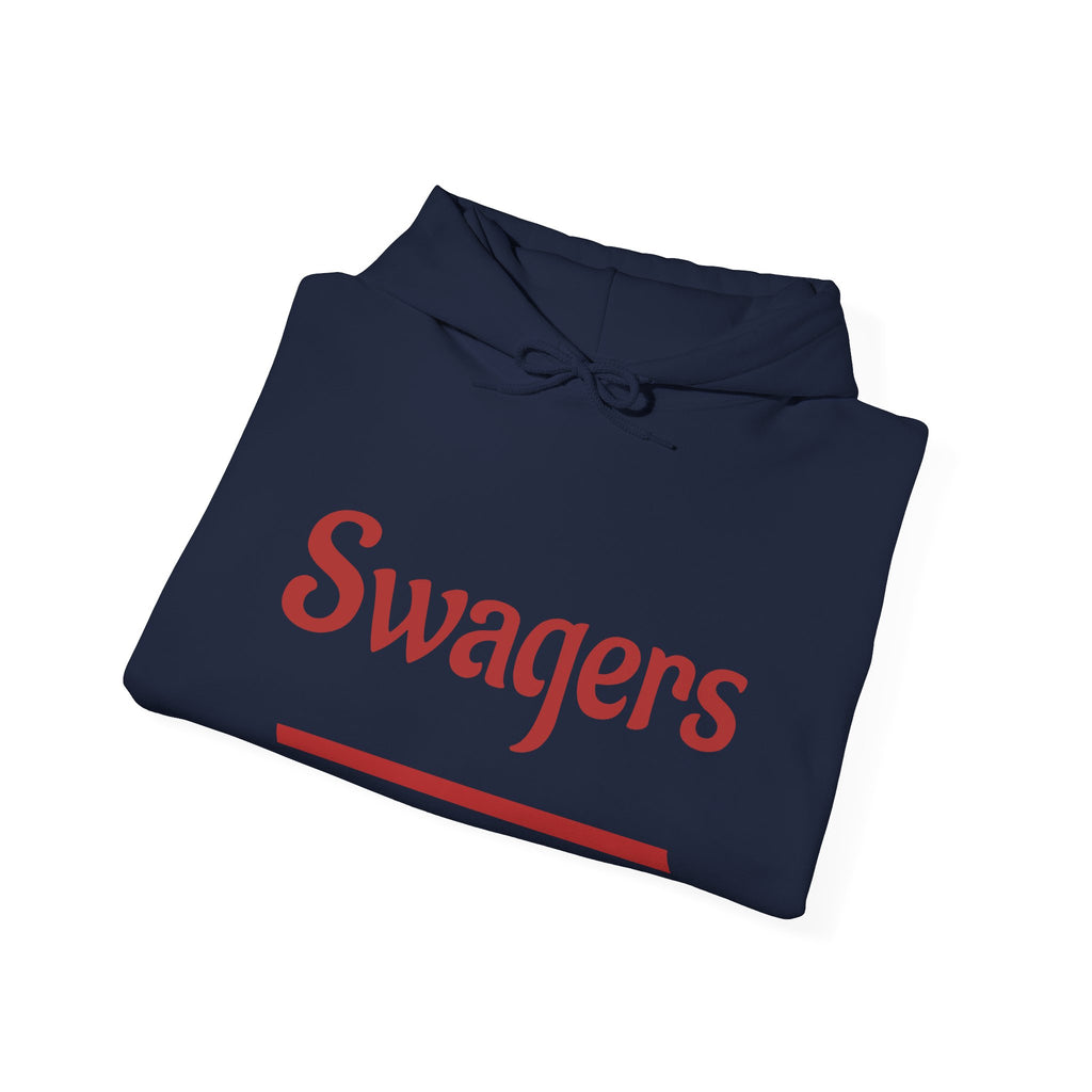 Swagers Hoodie – Minimal Vintage Script Pullover