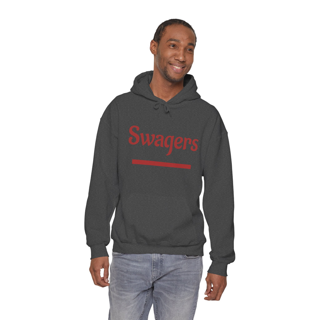Swagers Hoodie – Minimal Vintage Script Pullover