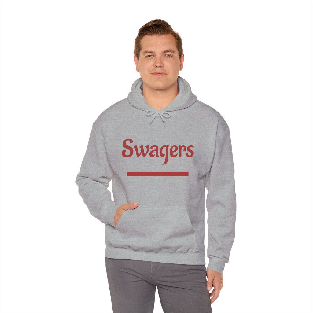 Swagers Hoodie – Minimal Vintage Script Pullover