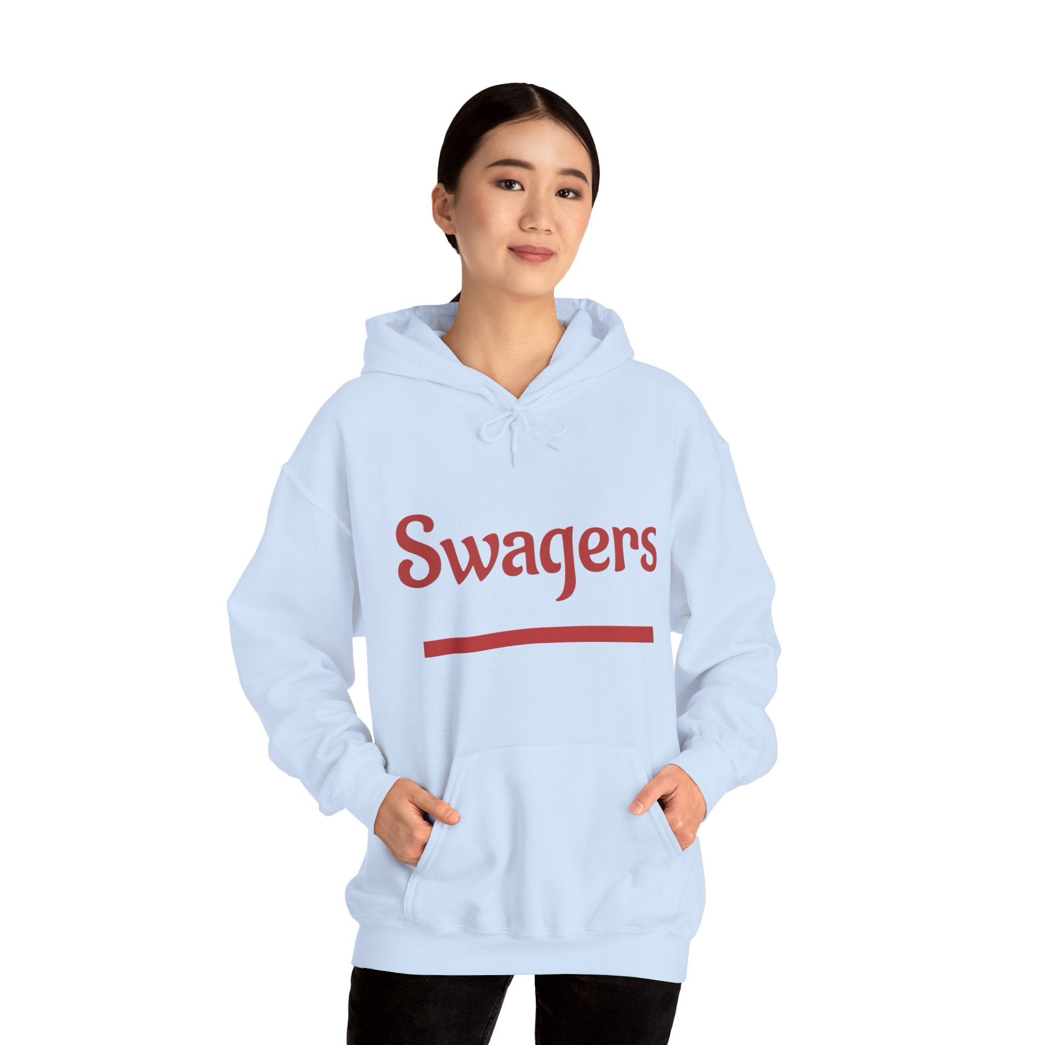 Swagers Hoodie – Minimal Vintage Script Pullover