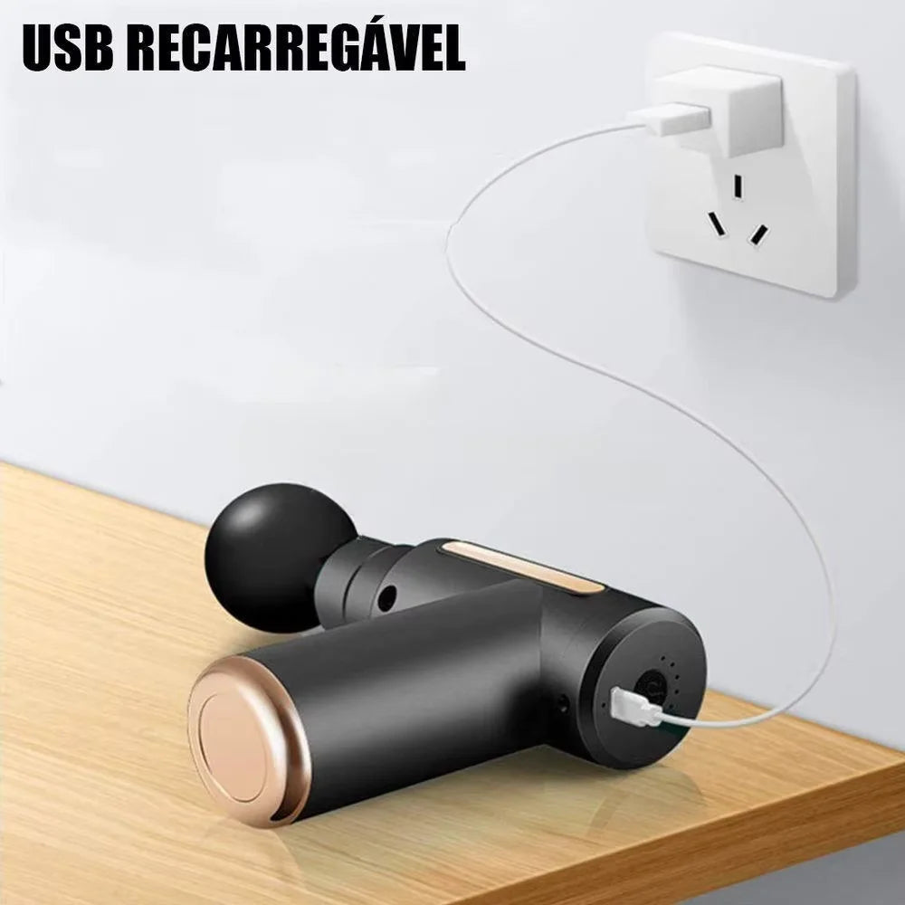 Mini Professional Electric Massager Rechargeable Muscle and Facial Massage Massage and Therapy