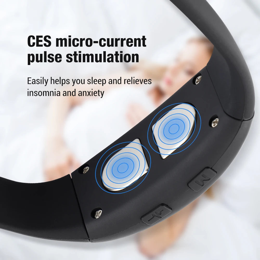 Wearable Micro-Current Sleep Aid Watch Intelligent Stress Reduction Device for Anxiety Improvement