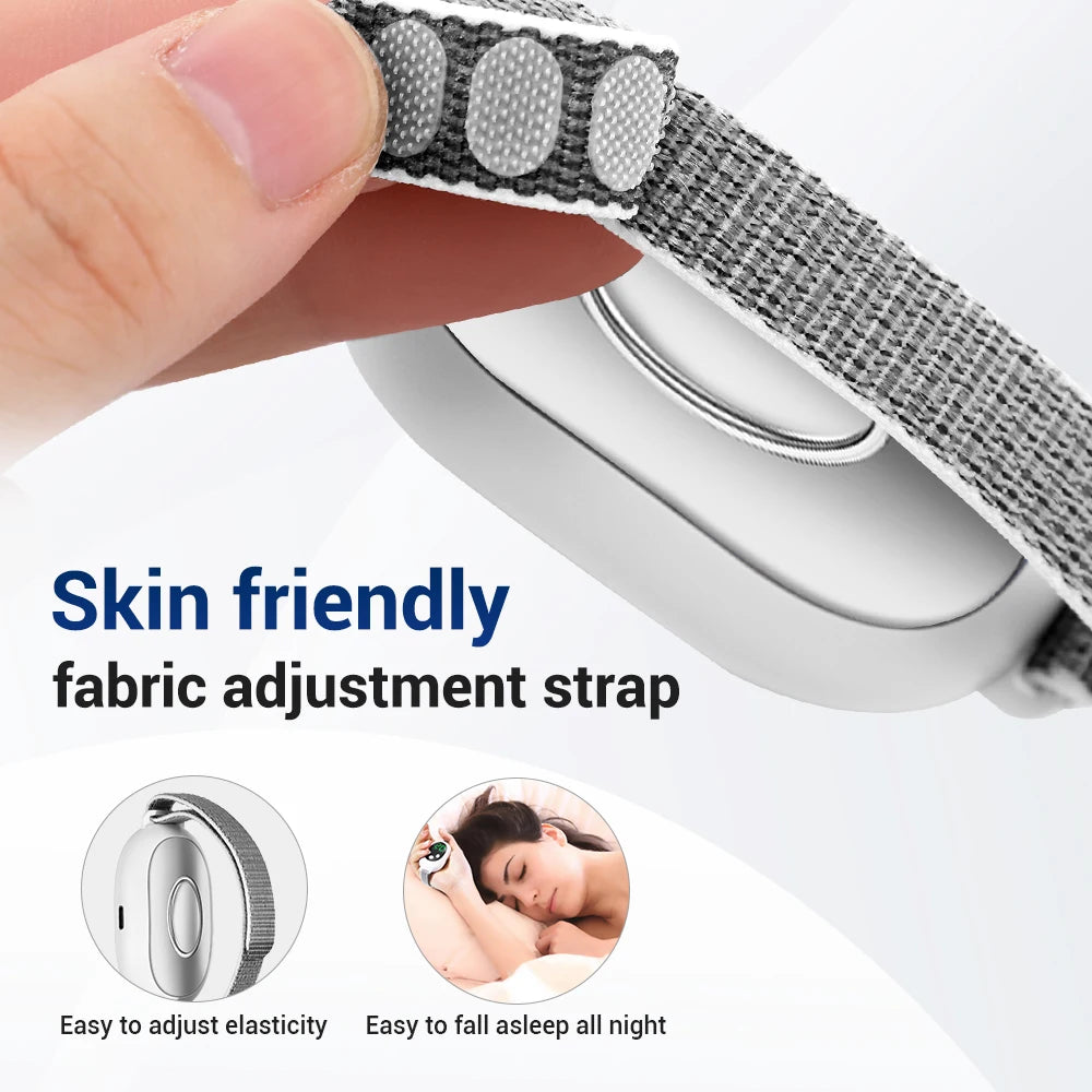 Handheld CES Sleep Aid Device Ear Clip Insomnia Anxiety Pressure Relief Health Improve Sleep Palm Pulse Massager Smart Sleeper