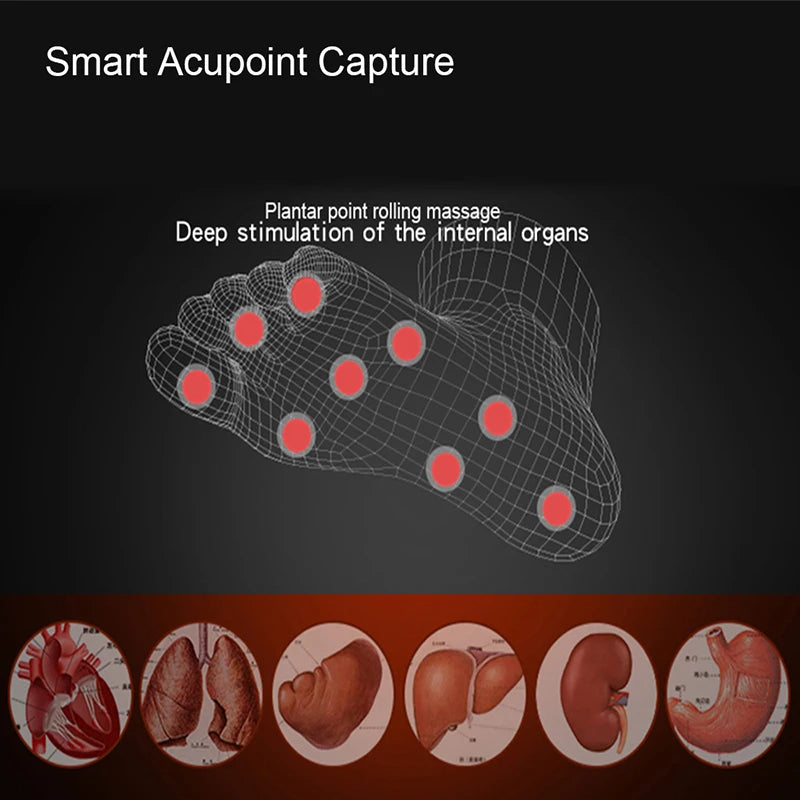 8 Modes 19 Levels Electric EMS Foot Massager Portable EMS Muscle Stimulation Massage Mat Relief Pain Relax Feet Slimming Shaping