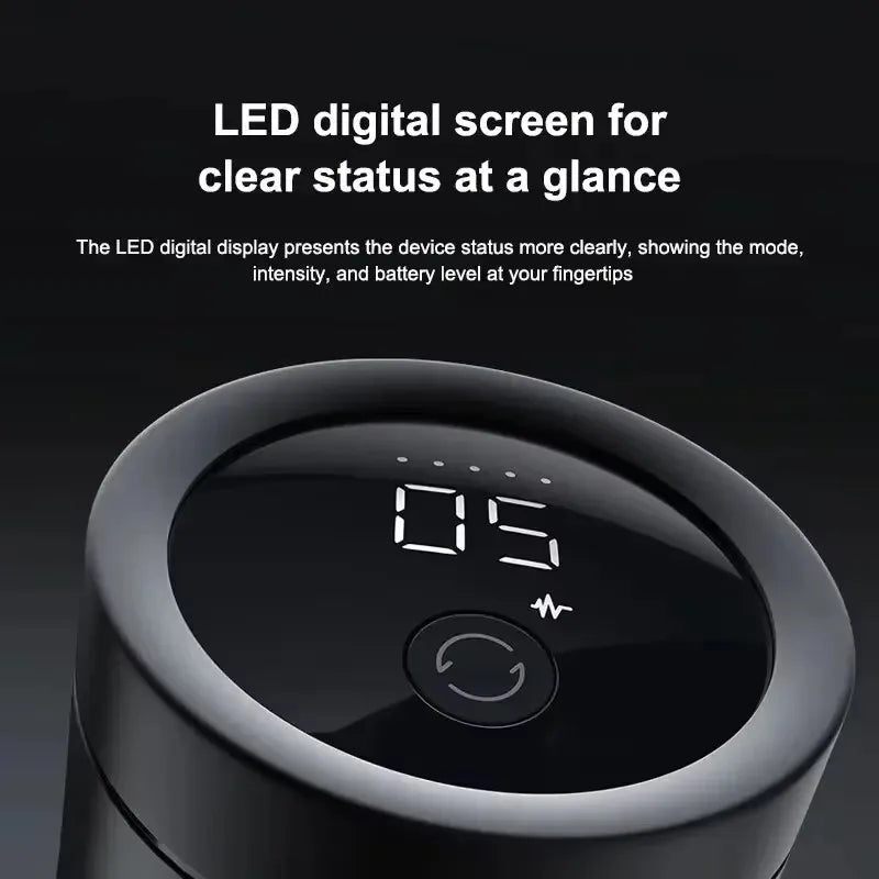 New Xiaomi Mijia Fascial Gun Pro Massage Device Muscle Relaxation 35kg Thrust Smart Dual Mode Maximum 12 Gear Force Adjustment