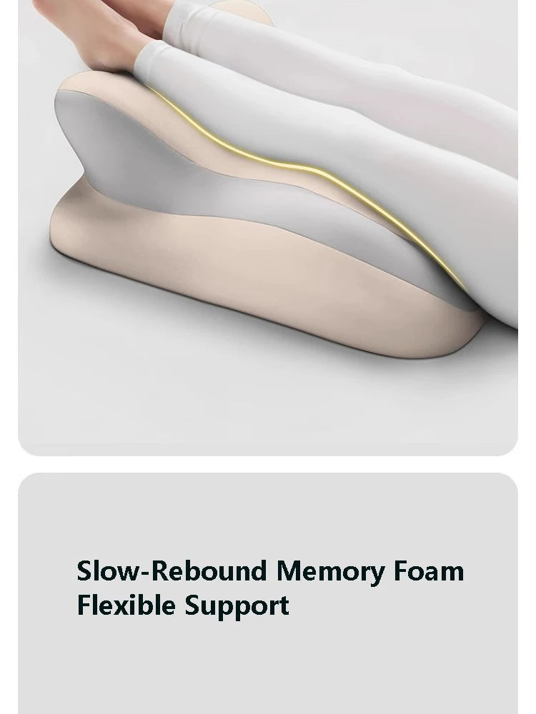Memory Foam Pillow Ergonomic Support Neck Leg Rest Reading Phone Use Bed Sofa Wedge Shape Pain Relief Comfort