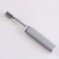 Compact Portable Charcoal Toothbrush for Travel Camping Hiking - Folding Manual Toothbrush for Adults Efficient Teeth Cleaning