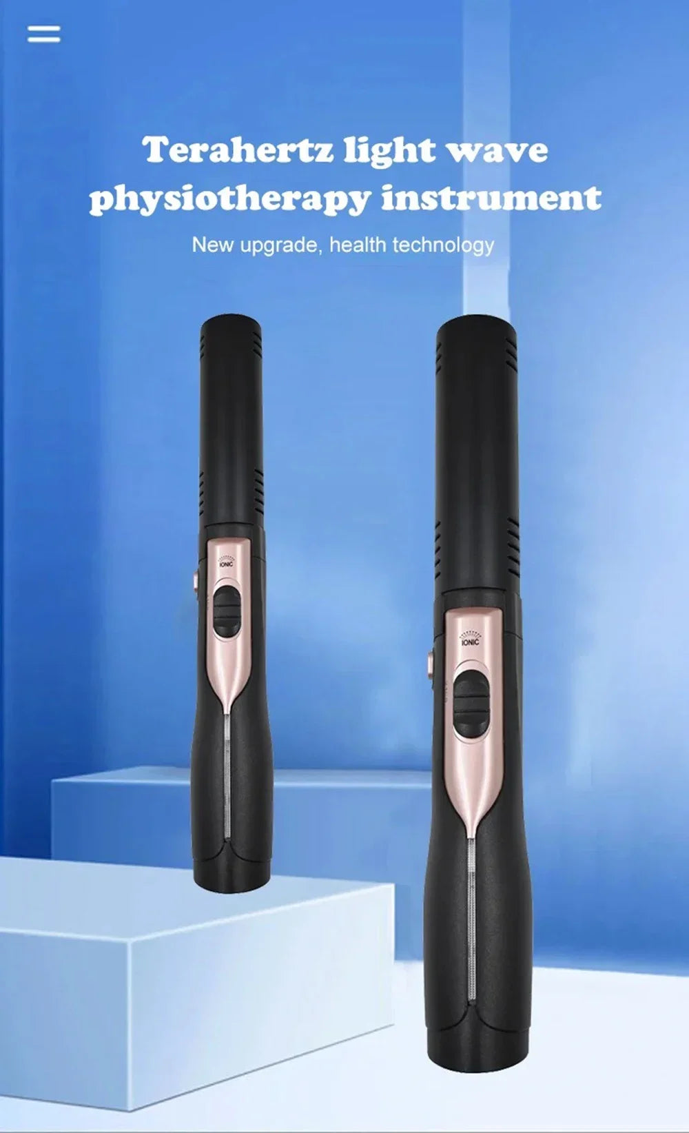 NEW 9.0 Terahertz Wave Therapy Device Thz Ion Energy Cell Activator Pain Relief Health Care Massage Blower Physiotherapy Machine