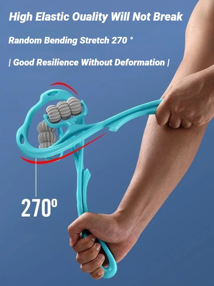 Cervical Vertebra Shoulder And Neck Massage Home Manual Massager Hand-Held Clamping Device Kneading Relaxation Artifact