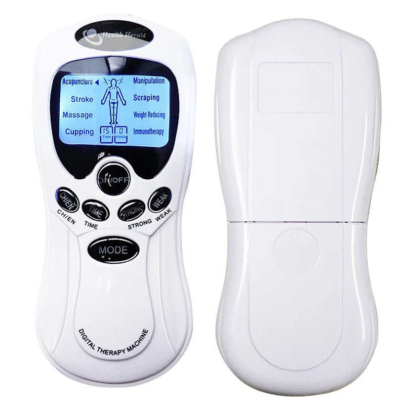 Muscle Stimulator EMS Body Massager Massage Relax Neck Back Shoulder Hand Pain Relief Tens Unit Digital Therapy Device