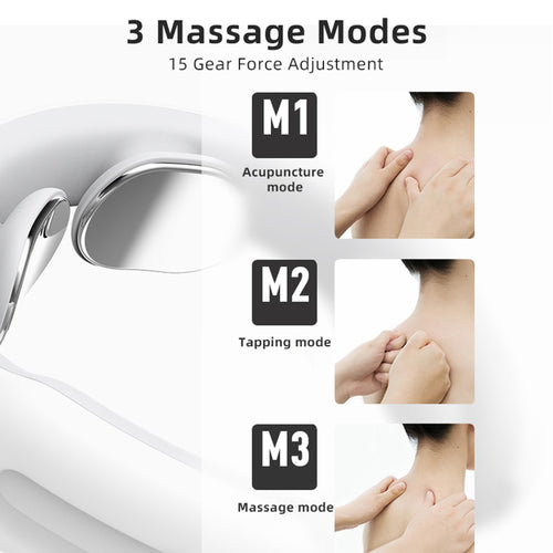 Rechargeable Shiatsu Kneading Massage Portable Neck Massager